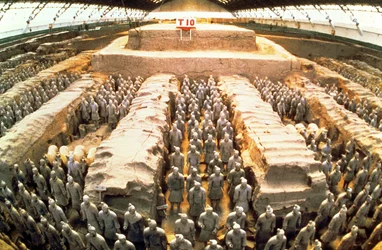 Esercito di terracotta, dinastia Qin, 210 a.C. (dettaglio)